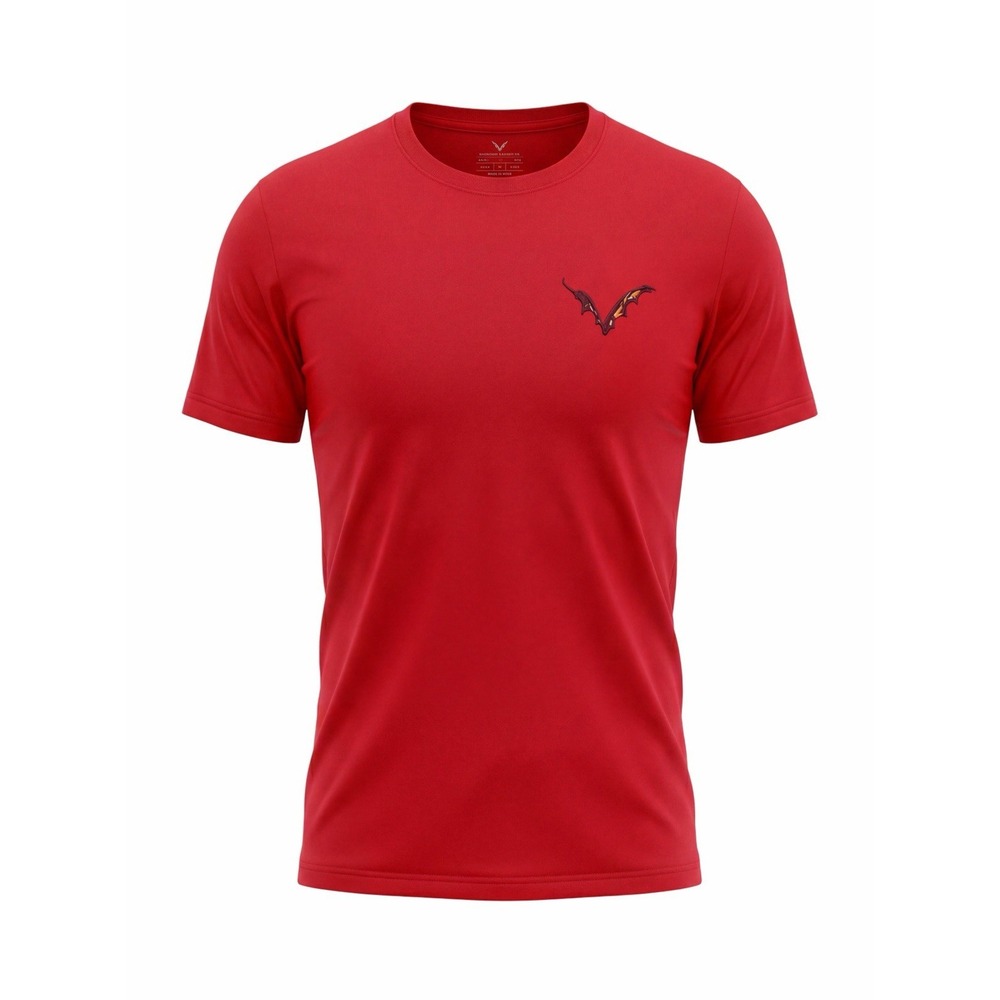 Flying Dog Brewery Maryland Theme Red T Shirt size L/Xl Women